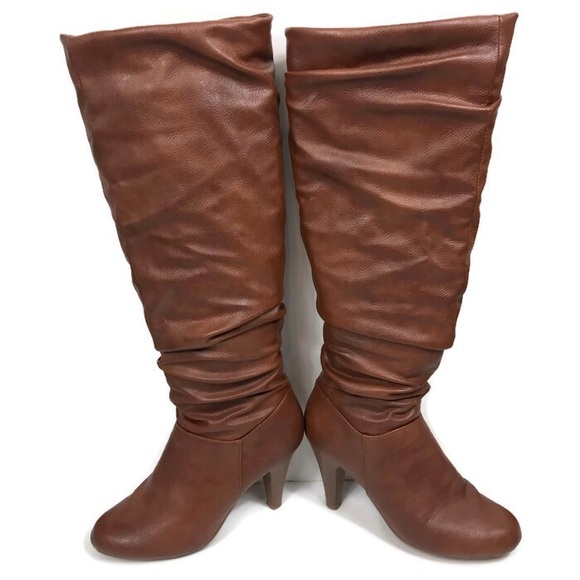 bamboo knee high boots